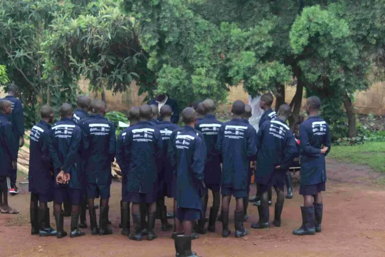 Skilled learner at Nagru Remand home preparing for assessment